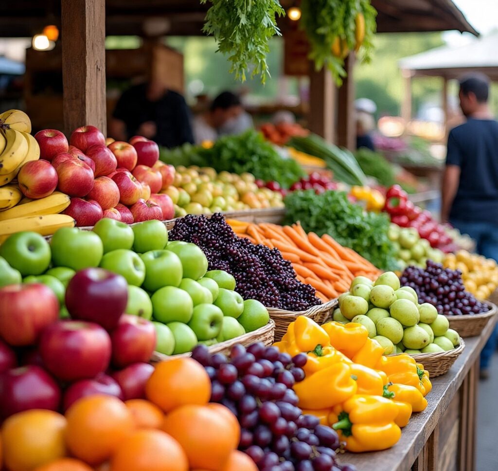 fruits and vegetables